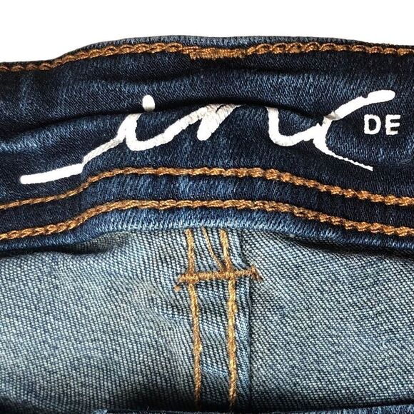 INC International Concepts Skinny Leg Regular Fit Jeans in Blue Wash Women’s 8P - Picture 9 of 12